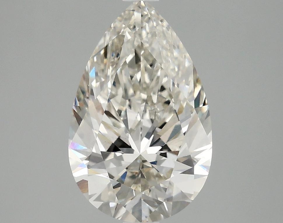 2.5 Carat Pear Shaped Ideal Cut VS1 IGI Certified Lab Grown Diamond