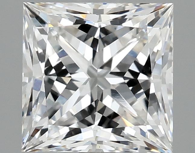 2.54 Carat Princess Shaped Ideal Cut VVS2 IGI Certified Lab Grown Diamond