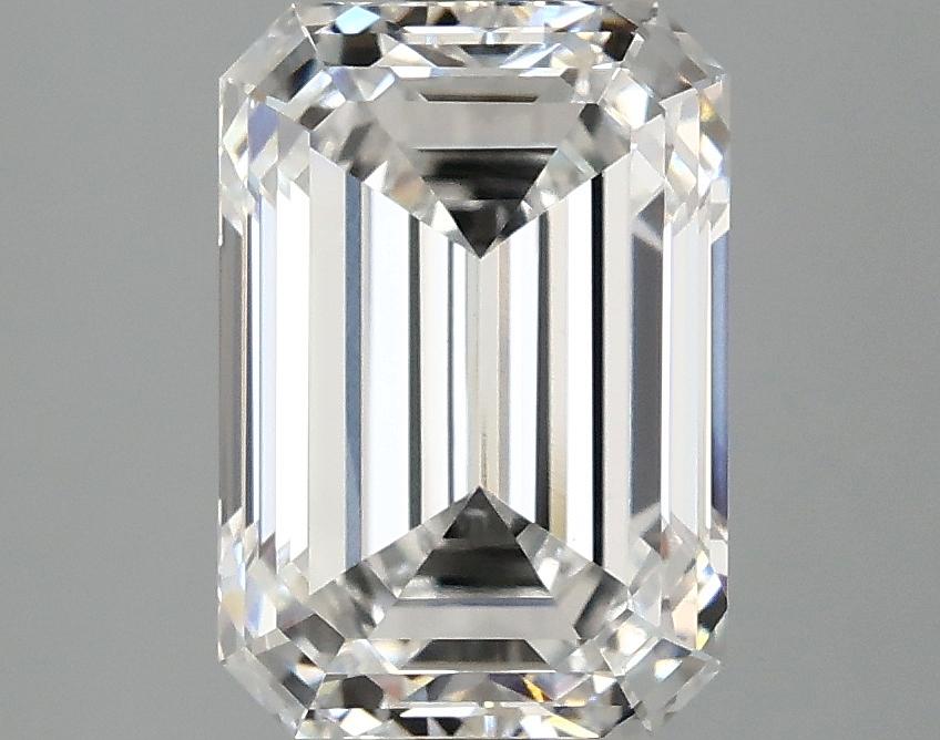 3.08 Carat Emerald Shaped Ideal Cut VS1 IGI Certified Lab Grown Diamond