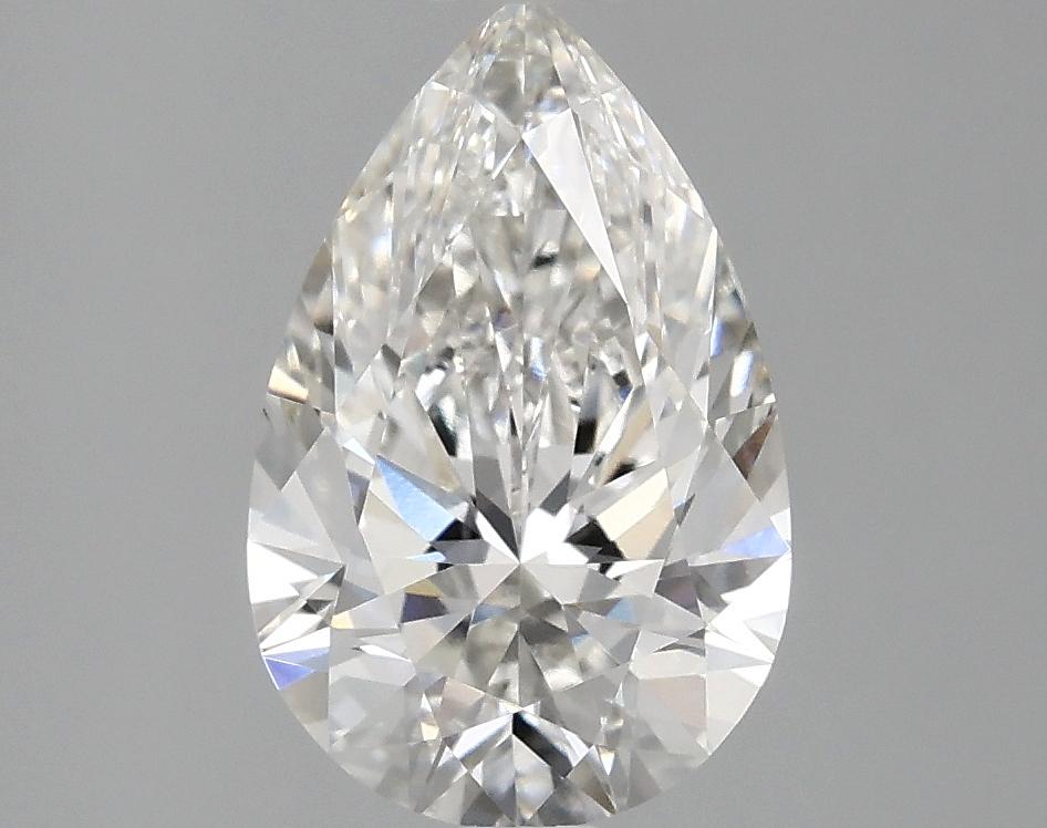 2.08 Carat Pear Shaped Ideal Cut VVS1 IGI Certified Lab Grown Diamond