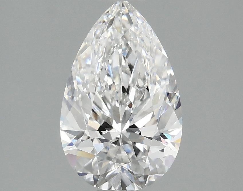 1.57 Carat Pear Shaped Ideal Cut VVS2 IGI Certified Lab Grown Diamond