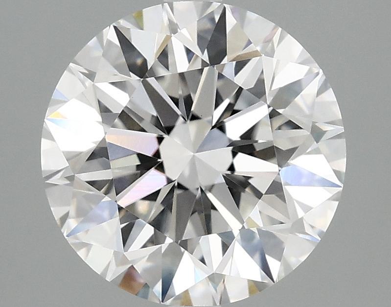 3.09 Carat Round Shaped Excellent Cut VVS2 IGI Certified Lab Grown Diamond