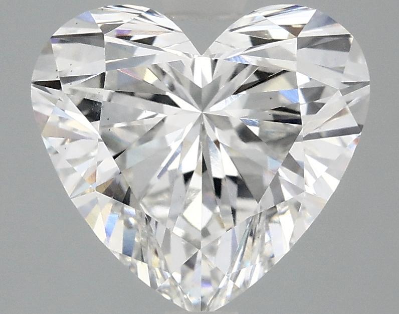 2.98 Carat Heart Shaped Ideal Cut VS2 IGI Certified Lab Grown Diamond