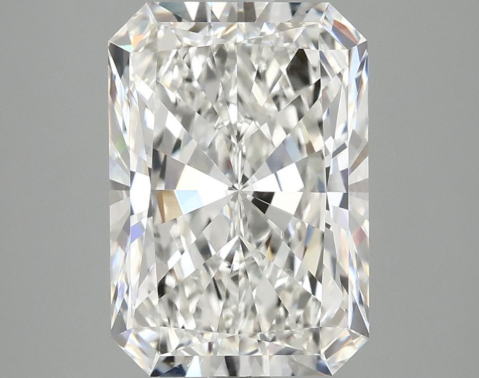3.77 Carat Radiant Shaped Ideal Cut VVS2 IGI Certified Lab Grown Diamond