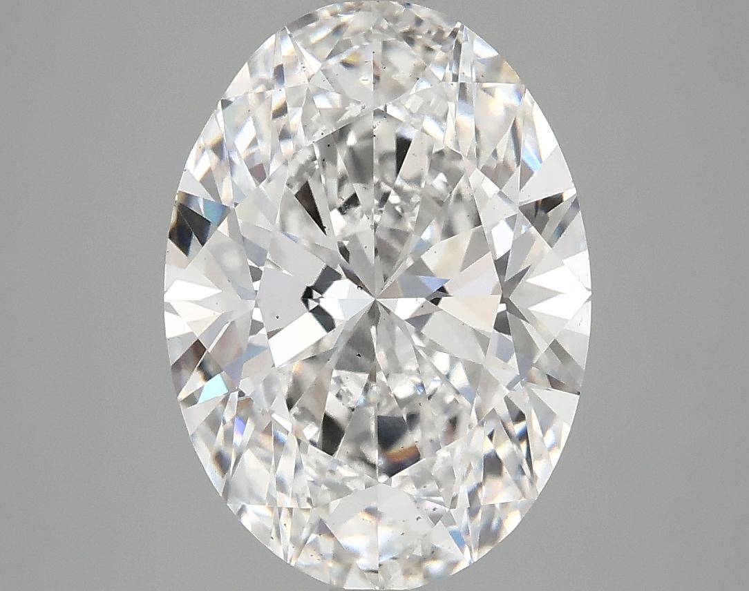 4.06 Carat Oval Shaped Ideal Cut SI1 IGI Certified Lab Grown Diamond