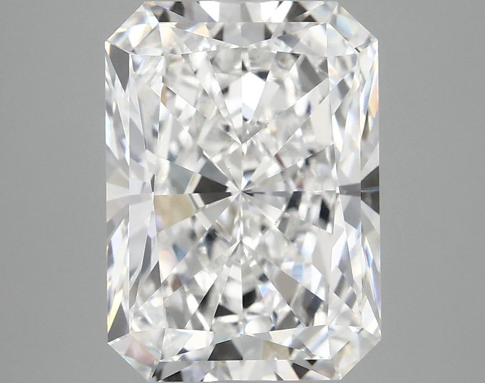 4.07 Carat Radiant Shaped Excellent Cut VVS2 IGI Certified Lab Grown Diamond