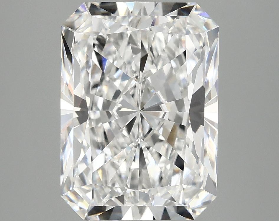 4.09 Carat Radiant Shaped Excellent Cut VVS2 IGI Certified Lab Grown Diamond