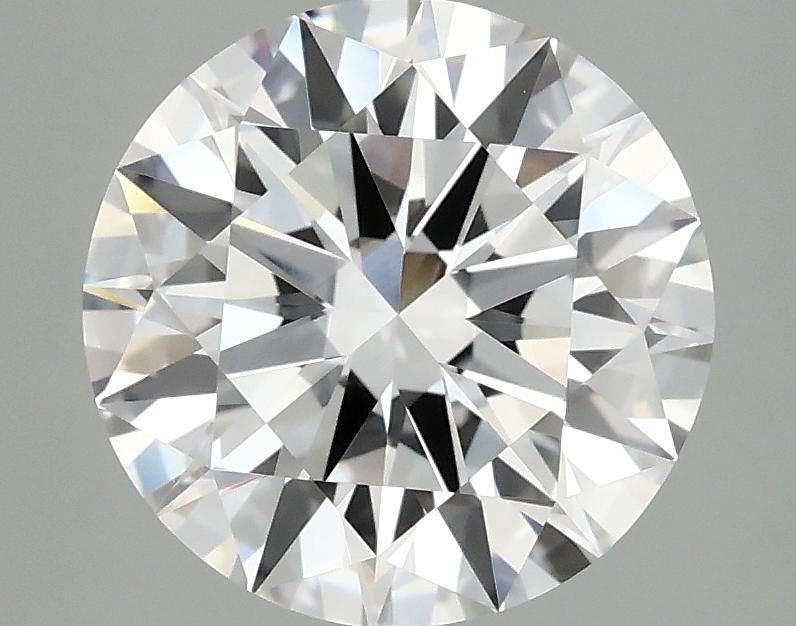 3.06 Carat Round Shaped Ideal Cut VVS2 IGI Certified Lab Grown Diamond
