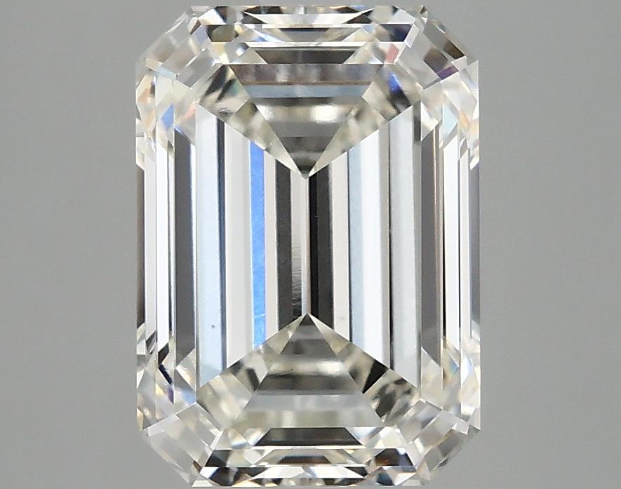 3.55 Carat Emerald Shaped Ideal Cut VS1 IGI Certified Lab Grown Diamond