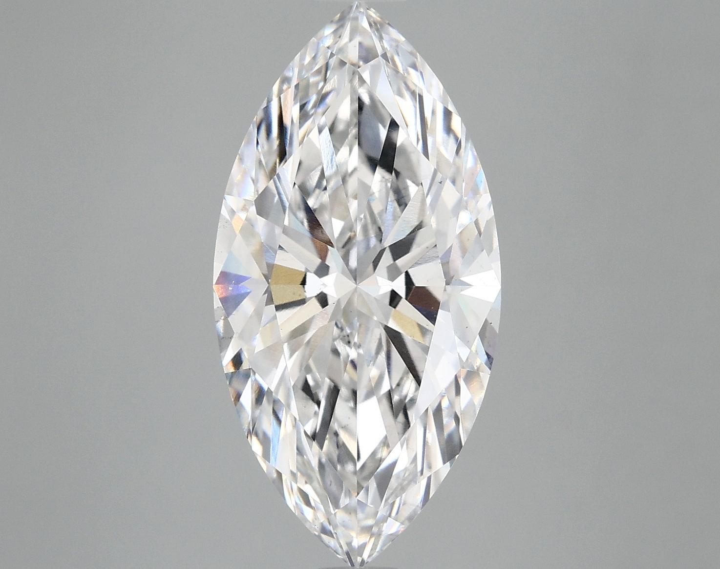 4.93 Carat Marquise Shaped Ideal Cut VS2 IGI Certified Lab Grown Diamond