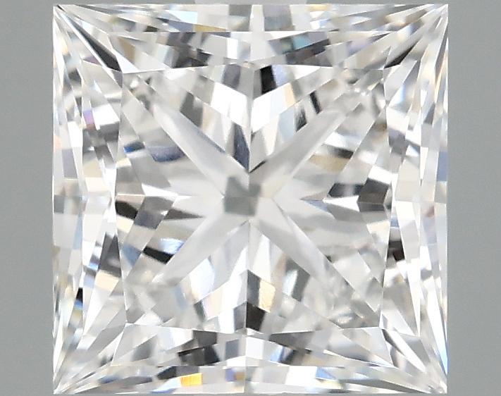 2.08 Carat Princess Shaped Ideal Cut VVS2 IGI Certified Lab Grown Diamond