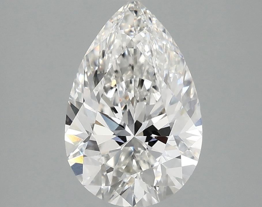 2.06 Carat Pear Shaped Excellent Cut VVS2 IGI Certified Lab Grown Diamond