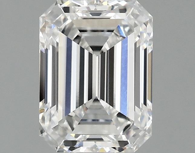 1.48 Carat Emerald Shaped Excellent Cut VVS2 IGI Certified Lab Grown Diamond