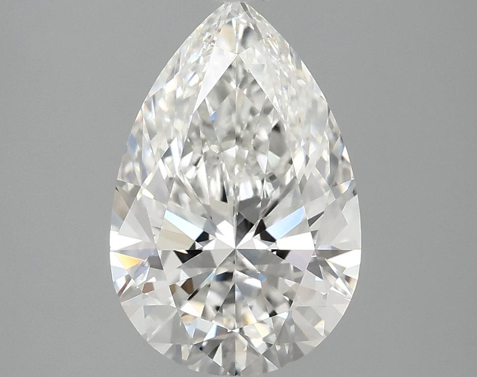2.43 Carat Pear Shaped Excellent Cut VVS2 IGI Certified Lab Grown Diamond