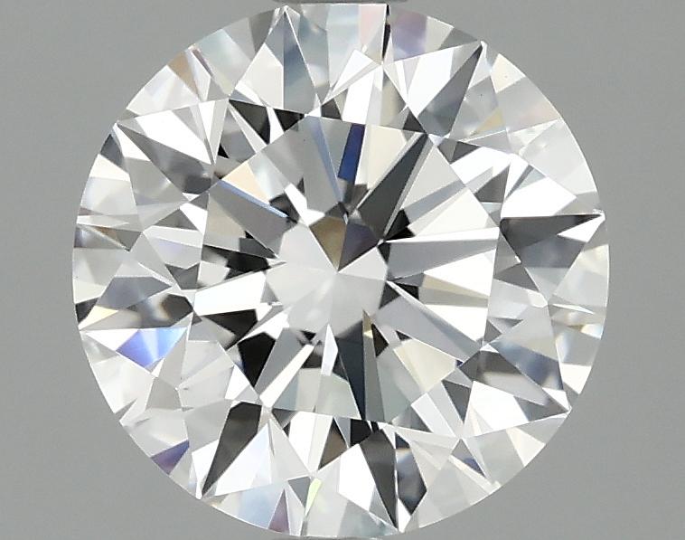 2.08 Carat Round Shaped Ideal Cut VVS2 IGI Certified Lab Grown Diamond