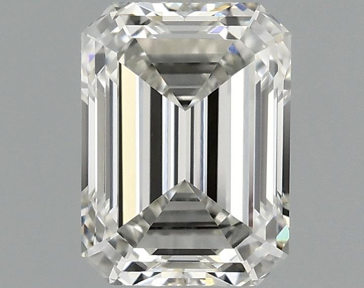 0.96 Carat Emerald Shaped Excellent Cut VVS2 IGI Certified Lab Grown Diamond