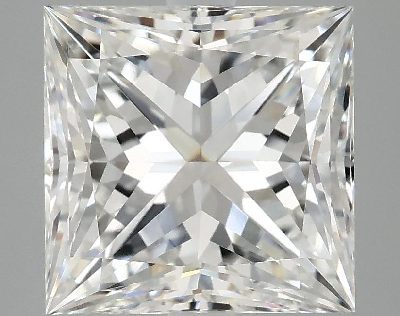 4.88 Carat Princess Shaped Ideal Cut VVS2 IGI Certified Lab Grown Diamond