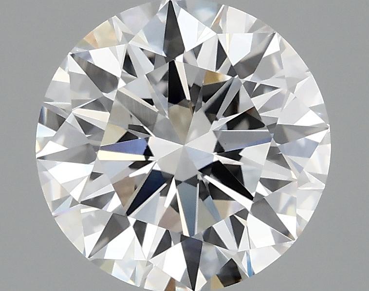2.05 Carat Round Shaped Excellent Cut VVS2 IGI Certified Lab Grown Diamond