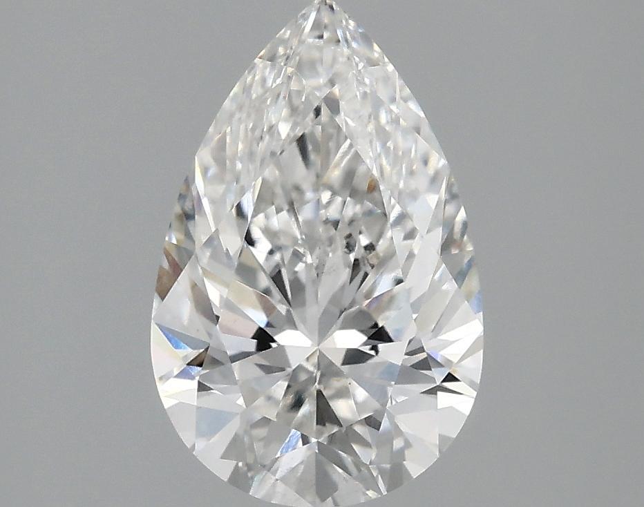 1.55 Carat Pear Shaped Excellent Cut VS1 IGI Certified Lab Grown Diamond