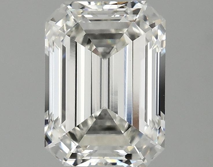 2.1 Carat Emerald Shaped Excellent Cut VVS2 IGI Certified Lab Grown Diamond