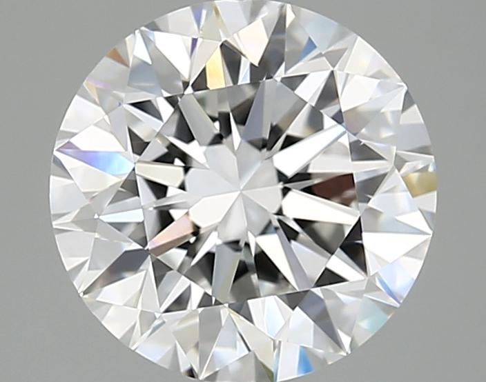 3.07 Carat Round Shaped Excellent Cut VVS2 IGI Certified Lab Grown Diamond