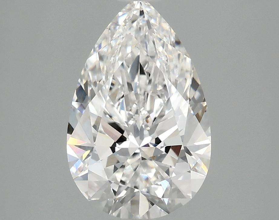 2.1 Carat Pear Shaped Ideal Cut VVS2 IGI Certified Lab Grown Diamond