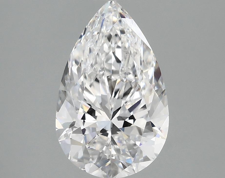 2.02 Carat Pear Shaped Ideal Cut VVS2 IGI Certified Lab Grown Diamond