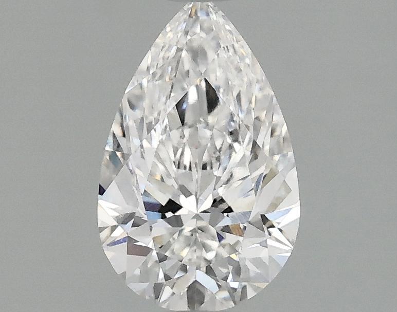 1.06 Carat Pear Shaped Ideal Cut VVS2 IGI Certified Lab Grown Diamond