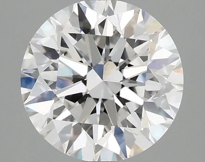 2.08 Carat Round Shaped Excellent Cut VVS2 IGI Certified Lab Grown Diamond