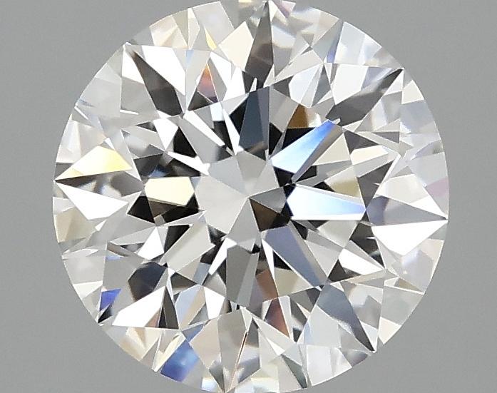2.07 Carat Round Shaped Excellent Cut VVS2 IGI Certified Lab Grown Diamond