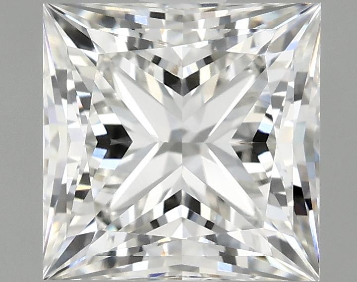 1.85 Carat Princess Shaped Ideal Cut VVS2 IGI Certified Lab Grown Diamond