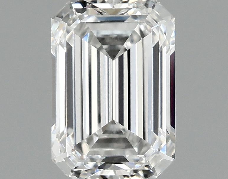 0.98 Carat Emerald Shaped Ideal Cut VVS2 IGI Certified Lab Grown Diamond