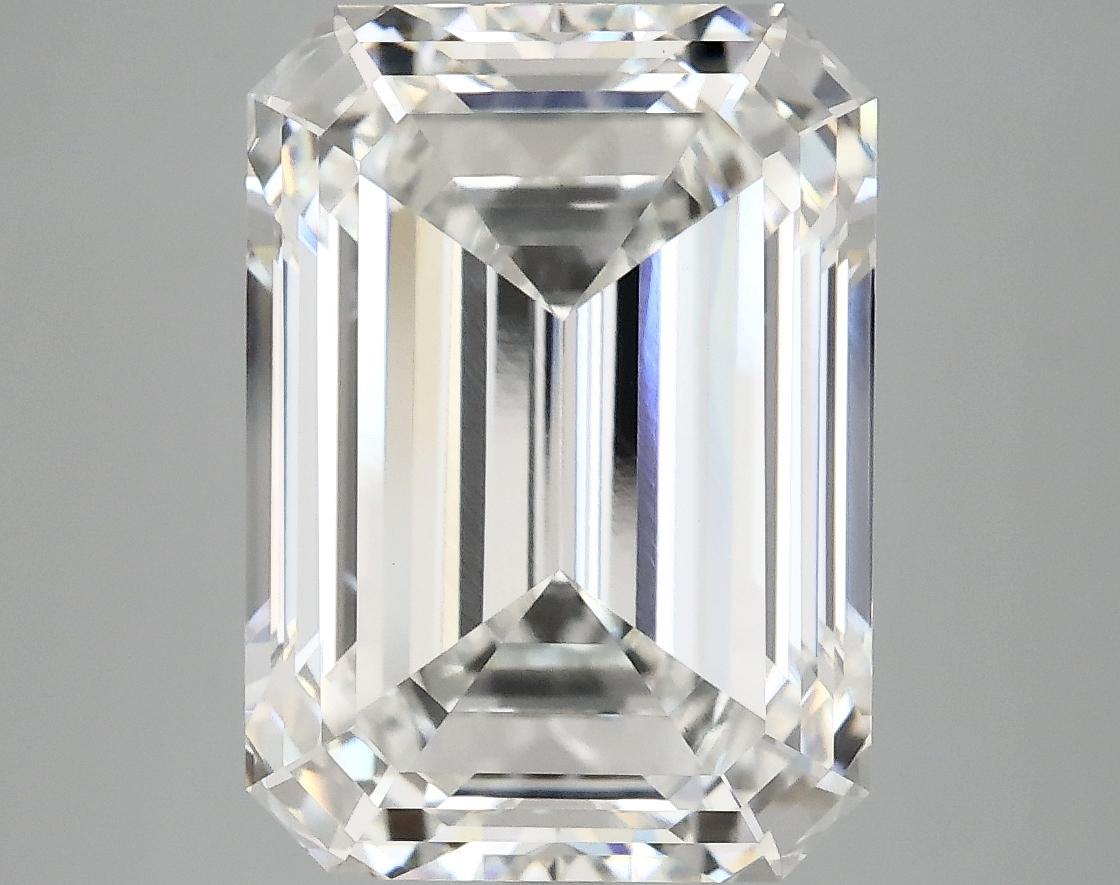 7.18 Carat Emerald Shaped Ideal Cut VVS2 IGI Certified Lab Grown Diamond