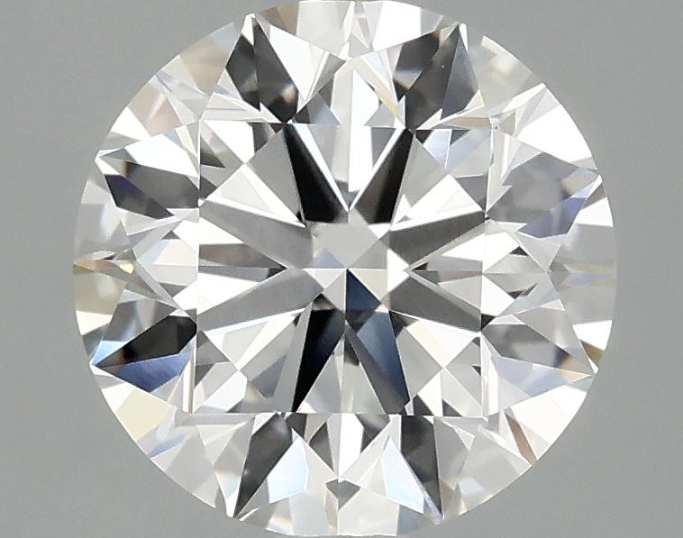 2.83 Carat Round Shaped Excellent Cut VVS2 IGI Certified Lab Grown Diamond