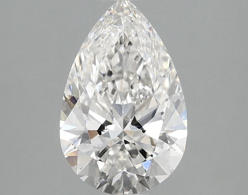 1.54 Carat Pear Shaped Ideal Cut VVS1 IGI Certified Lab Grown Diamond