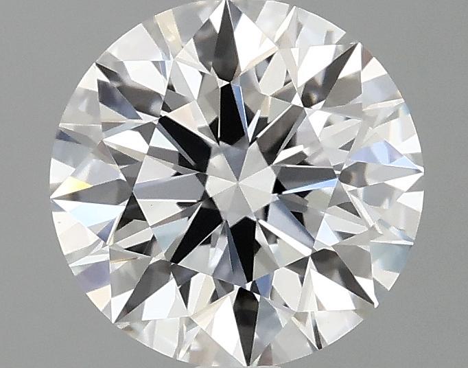 2.01 Carat Round Shaped Ideal Cut VVS2 IGI Certified Lab Grown Diamond