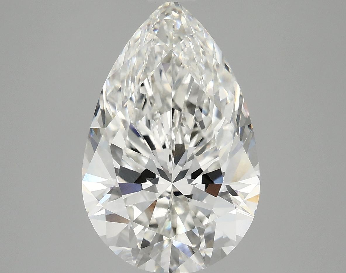 4.06 Carat Pear Shaped Ideal Cut VS1 IGI Certified Lab Grown Diamond