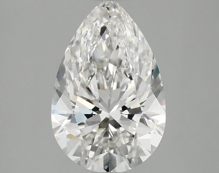 2.09 Carat Pear Shaped Excellent Cut VVS2 IGI Certified Lab Grown Diamond