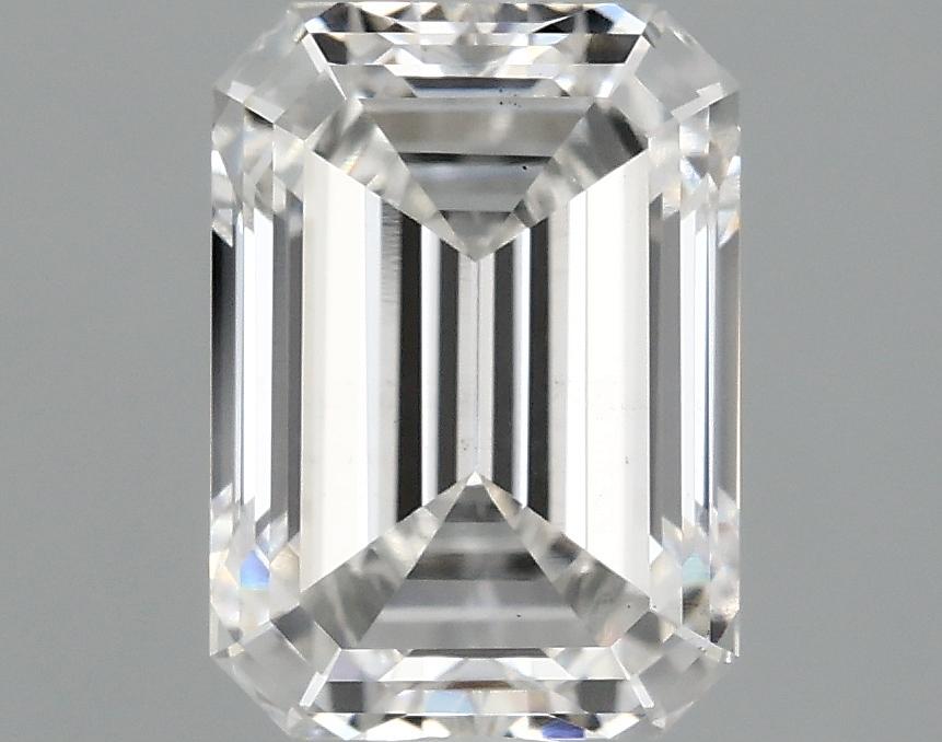 1.54 Carat Emerald Shaped Excellent Cut VS2 IGI Certified Lab Grown Diamond