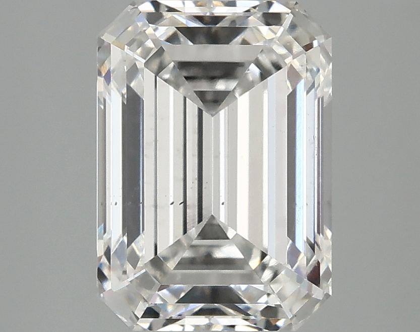 3.08 Carat Emerald Shaped Ideal Cut VS2 IGI Certified Lab Grown Diamond