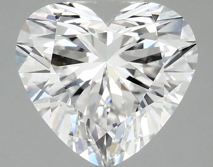 2.1 Carat Heart Shaped Ideal Cut VVS2 IGI Certified Lab Grown Diamond