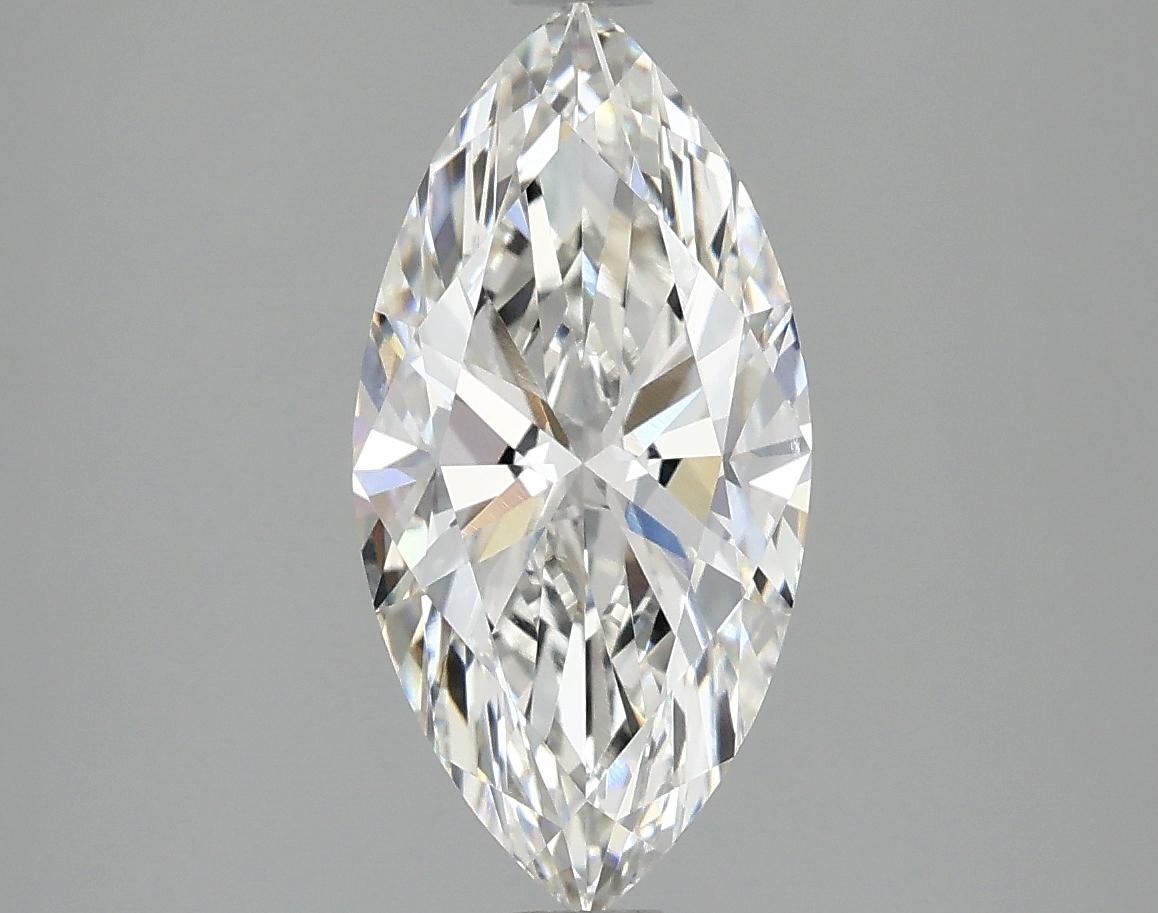 2.01 Carat Marquise Shaped Ideal Cut VVS2 IGI Certified Lab Grown Diamond