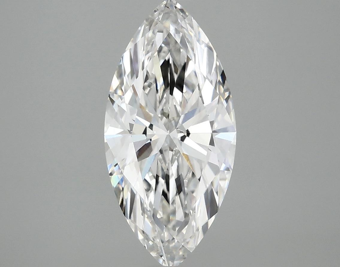 2.02 Carat Marquise Shaped Excellent Cut VVS1 IGI Certified Lab Grown Diamond