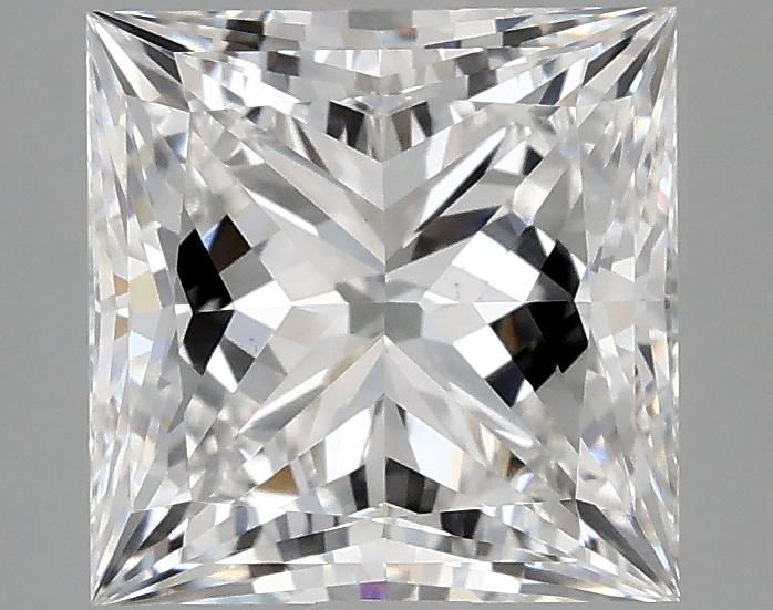 2.58 Carat Princess Shaped Ideal Cut VS1 IGI Certified Lab Grown Diamond