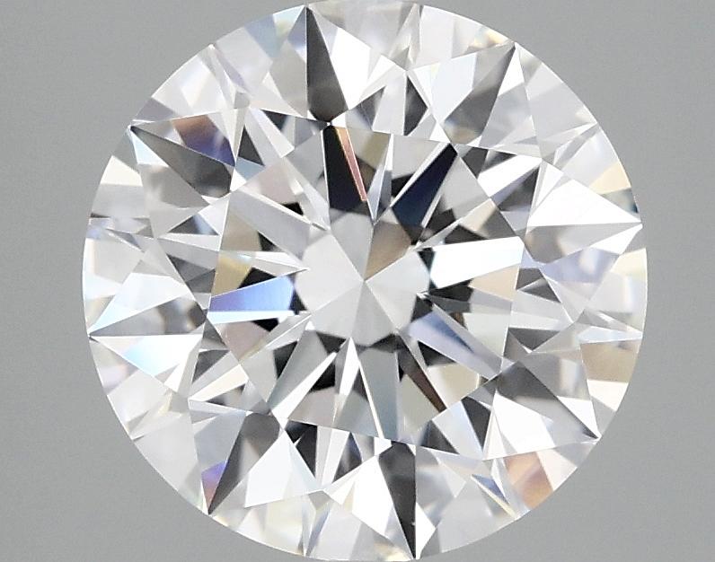 3.08 Carat Round Shaped Ideal Cut VVS2 IGI Certified Lab Grown Diamond