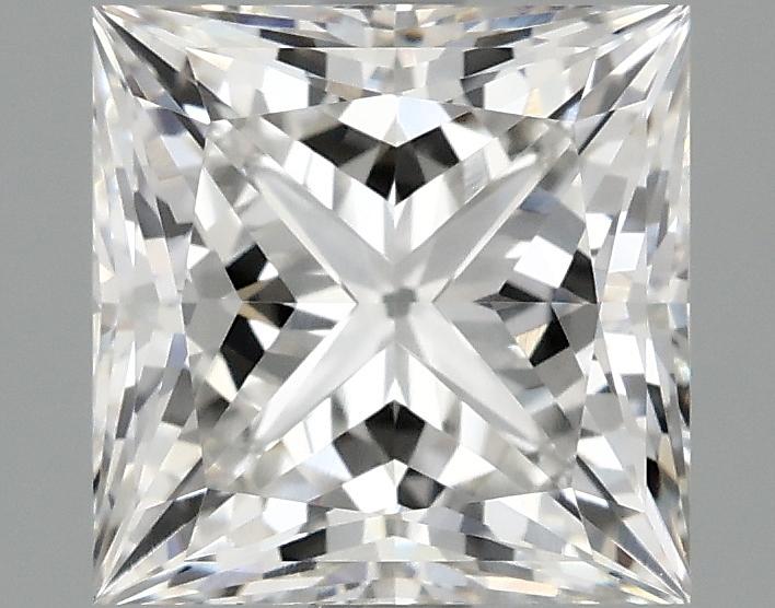 2.09 Carat Princess Shaped Ideal Cut VVS1 IGI Certified Lab Grown Diamond