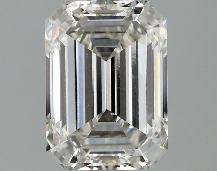 2.06 Carat Emerald Shaped Excellent Cut VVS2 IGI Certified Lab Grown Diamond