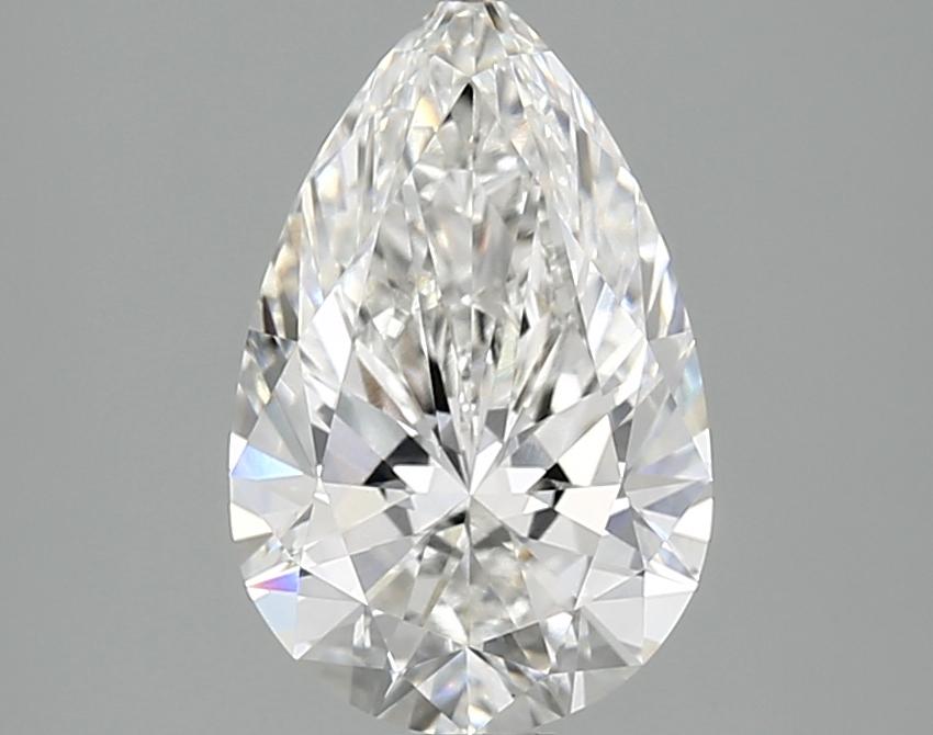 2.03 Carat Pear Shaped Ideal Cut VVS2 IGI Certified Lab Grown Diamond