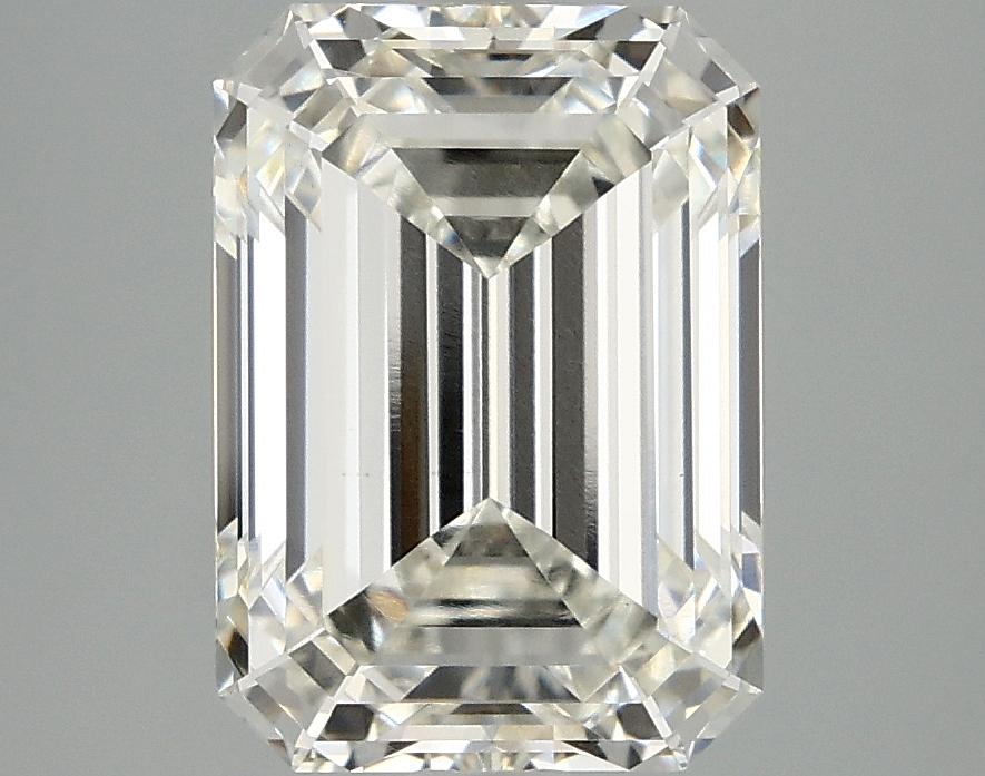 4.1 Carat Emerald Shaped Ideal Cut VVS2 IGI Certified Lab Grown Diamond