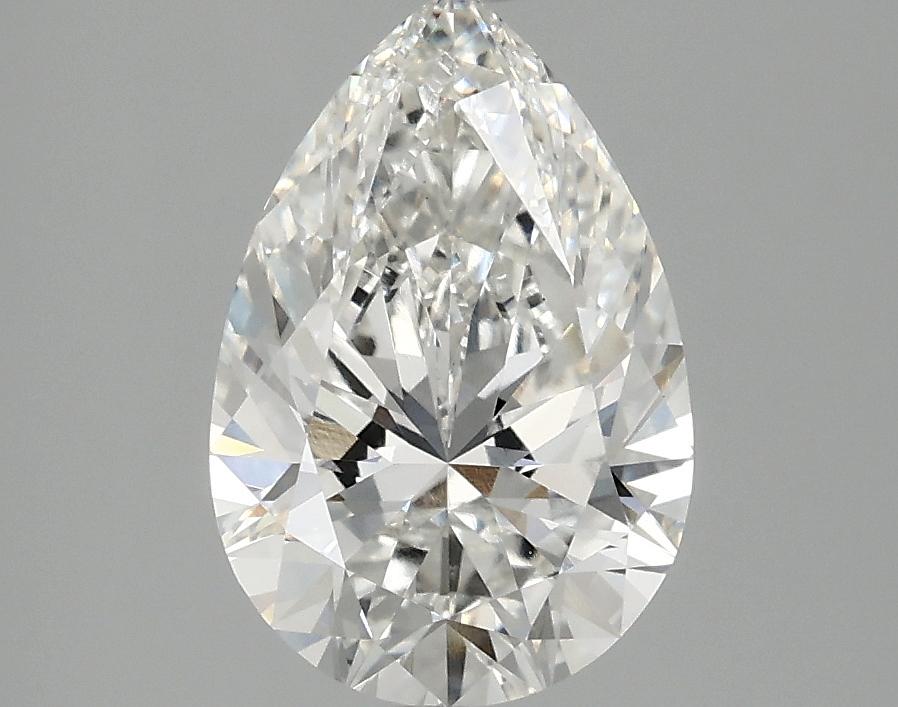 2.07 Carat Pear Shaped Excellent Cut VS1 IGI Certified Lab Grown Diamond